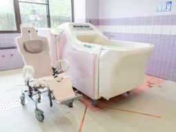 入浴用機器のある部屋