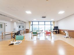 日当たりの良い共有スペース