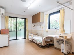 明るく開放的な居室