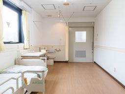 清潔な空間の居室  