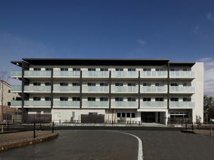 モダンな建築の外観