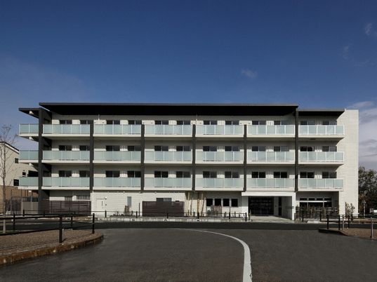 モダンな建築の外観