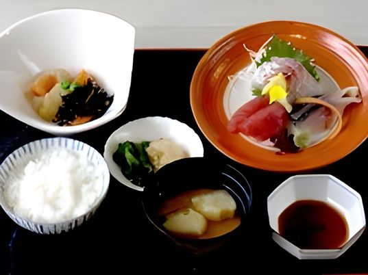和食の朝食セット