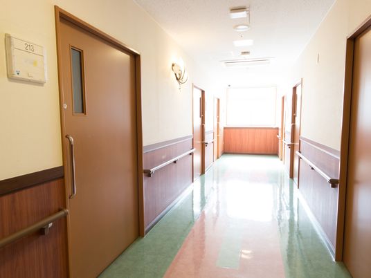 清潔な廊下の様子