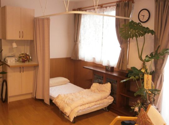 静かな個室の居室