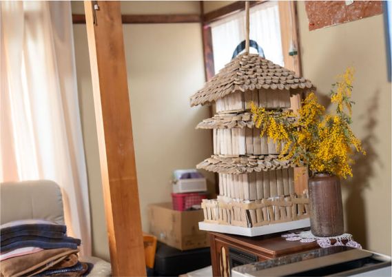物が置かれた部屋