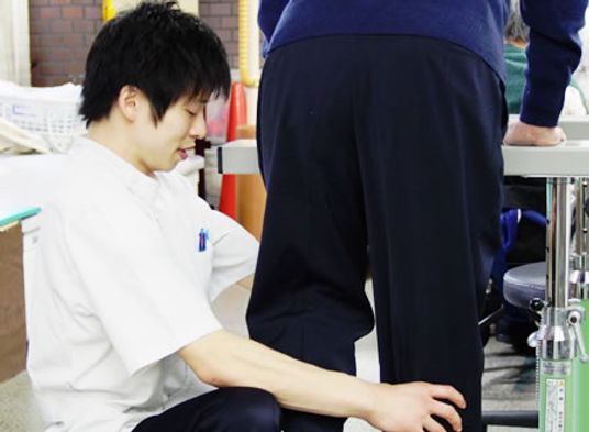 訓練風景の一部