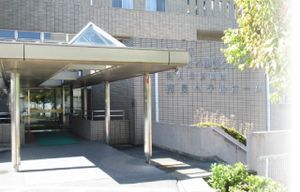 入口のエントランス