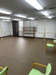 広々とした機能訓練室