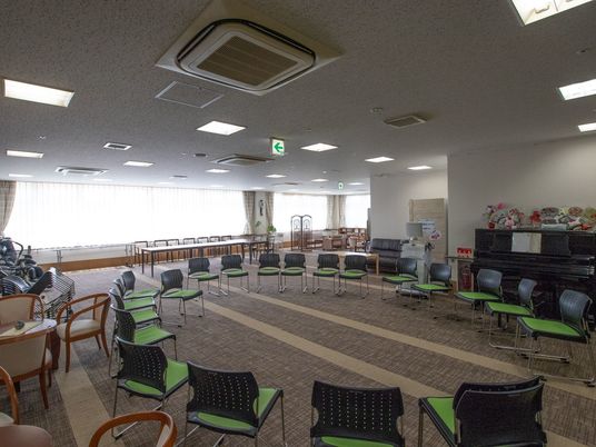 広々とした共有スペース