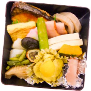 鮮やかな料理の盛り合わせ