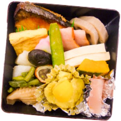 鮮やかな料理の盛り合わせ