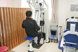 トレーニング機器がある部屋