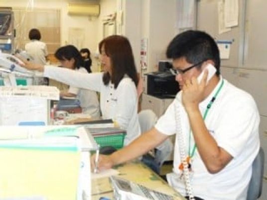 スタッフの様子