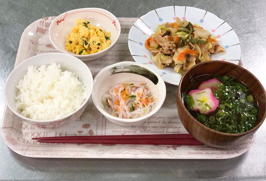 定食の例