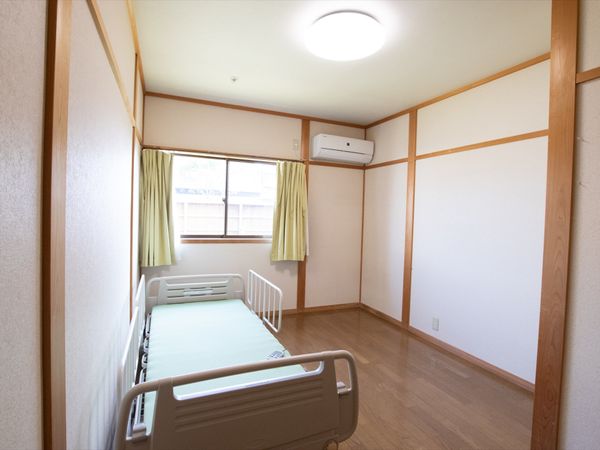 和風な居室の広々空間