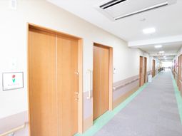 清潔な廊下の様子