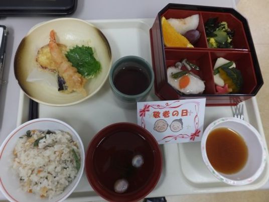 和風のお食事セット