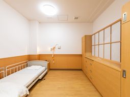 木目調の温かい居室
