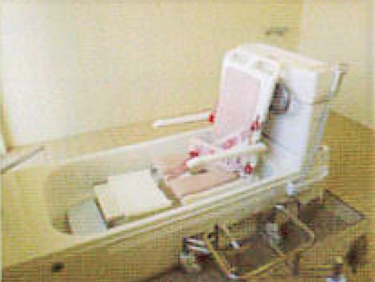 機能的な介護用浴槽