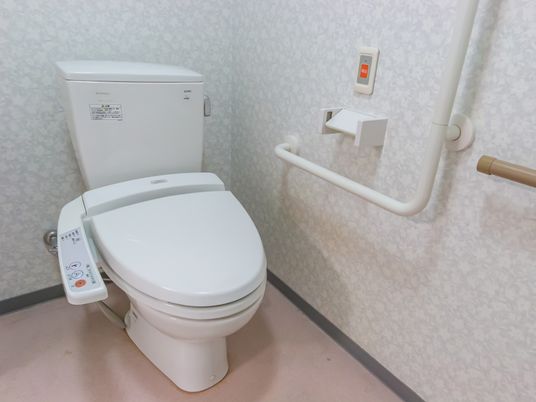 安全設計のトイレ