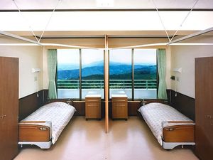 二人部屋の居室  