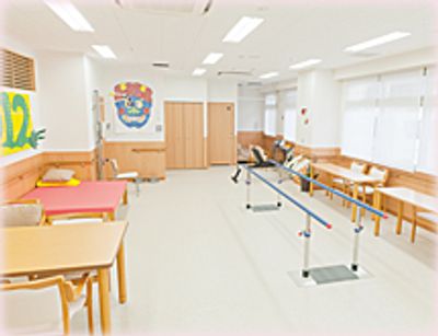 手すり付き訓練室