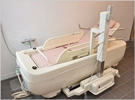 入浴用の機械浴槽です  