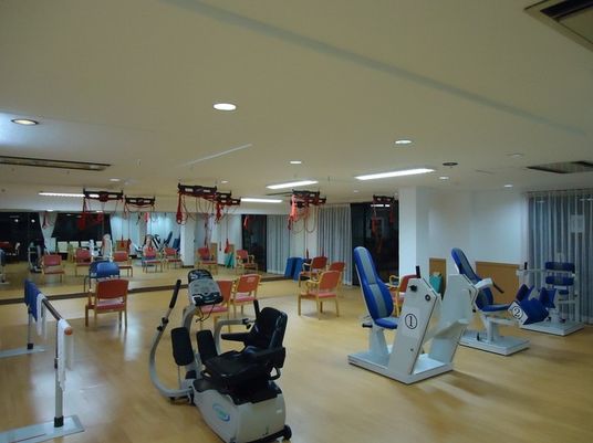 機能訓練室の器具  