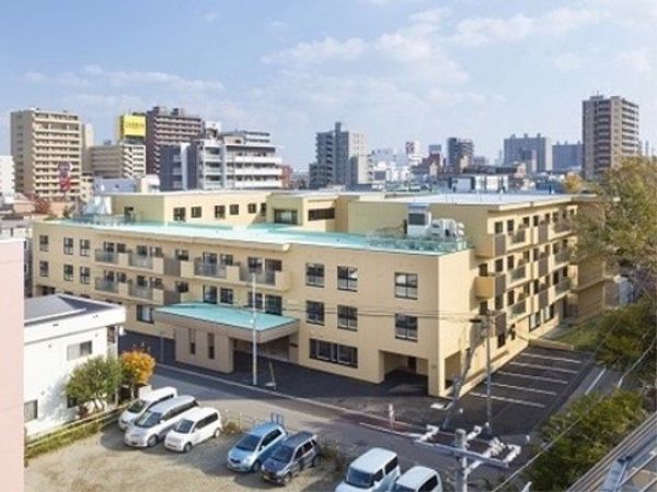 都市型施設の外観