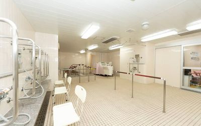 設備が整った浴室