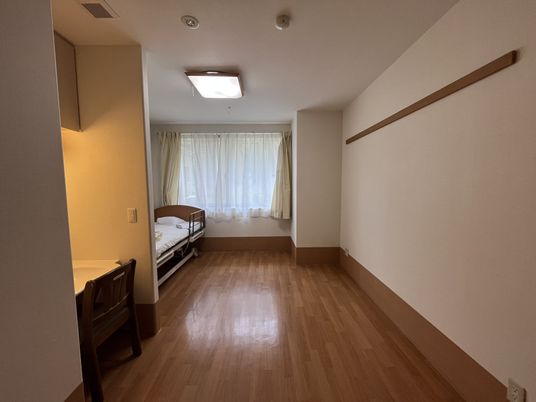 自然光の入る居室