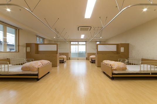 ゆったりした居室の様子