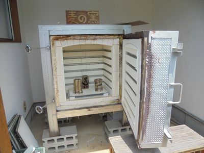 焼成釜の空間
