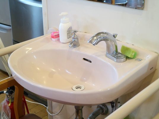 清潔感のある洗面台