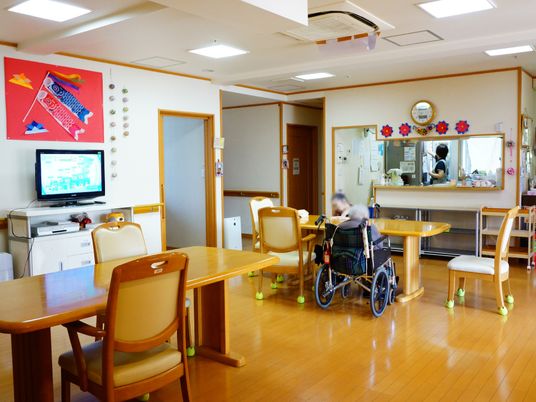 多機能スペースと利用者