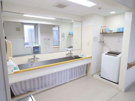 清潔な洗面所空間