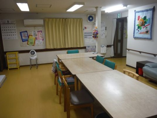共有スペースの明るい様子