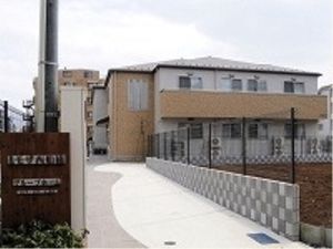 温かな雰囲気の外観