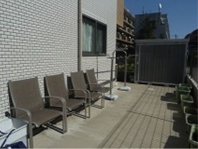 穏やかな休息エリア