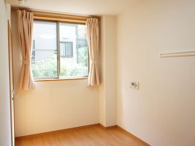 明るい個室のコーナー