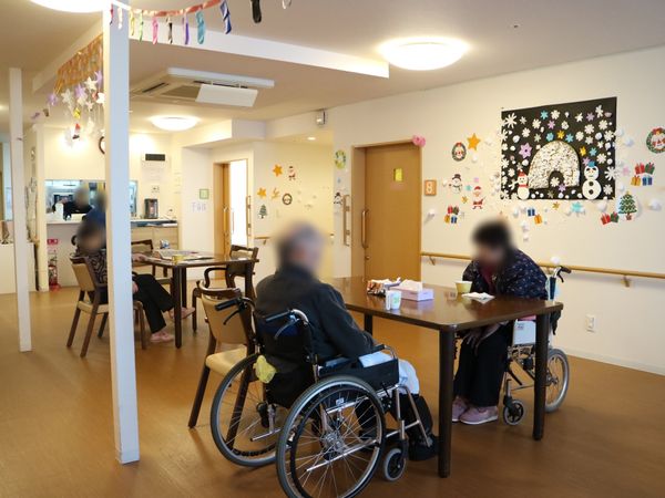 居心地の良さそうな共有スペース