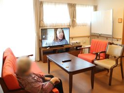 快適な居室の一角