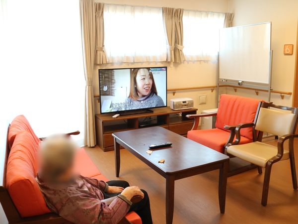 快適な居室の一角