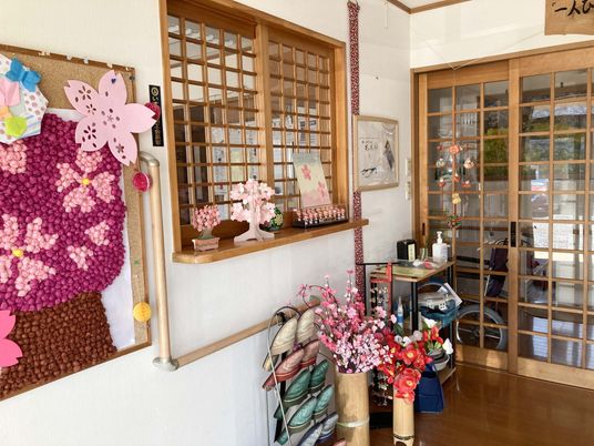 趣ある和風の入口