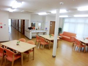 広々とした共用スペース