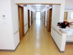 清潔な廊下の風景