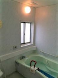 清潔な浴室の一角