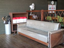 休憩スペースの様子