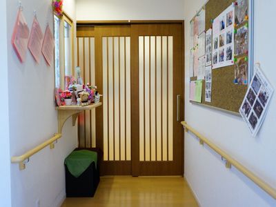 和風な廊下の光景